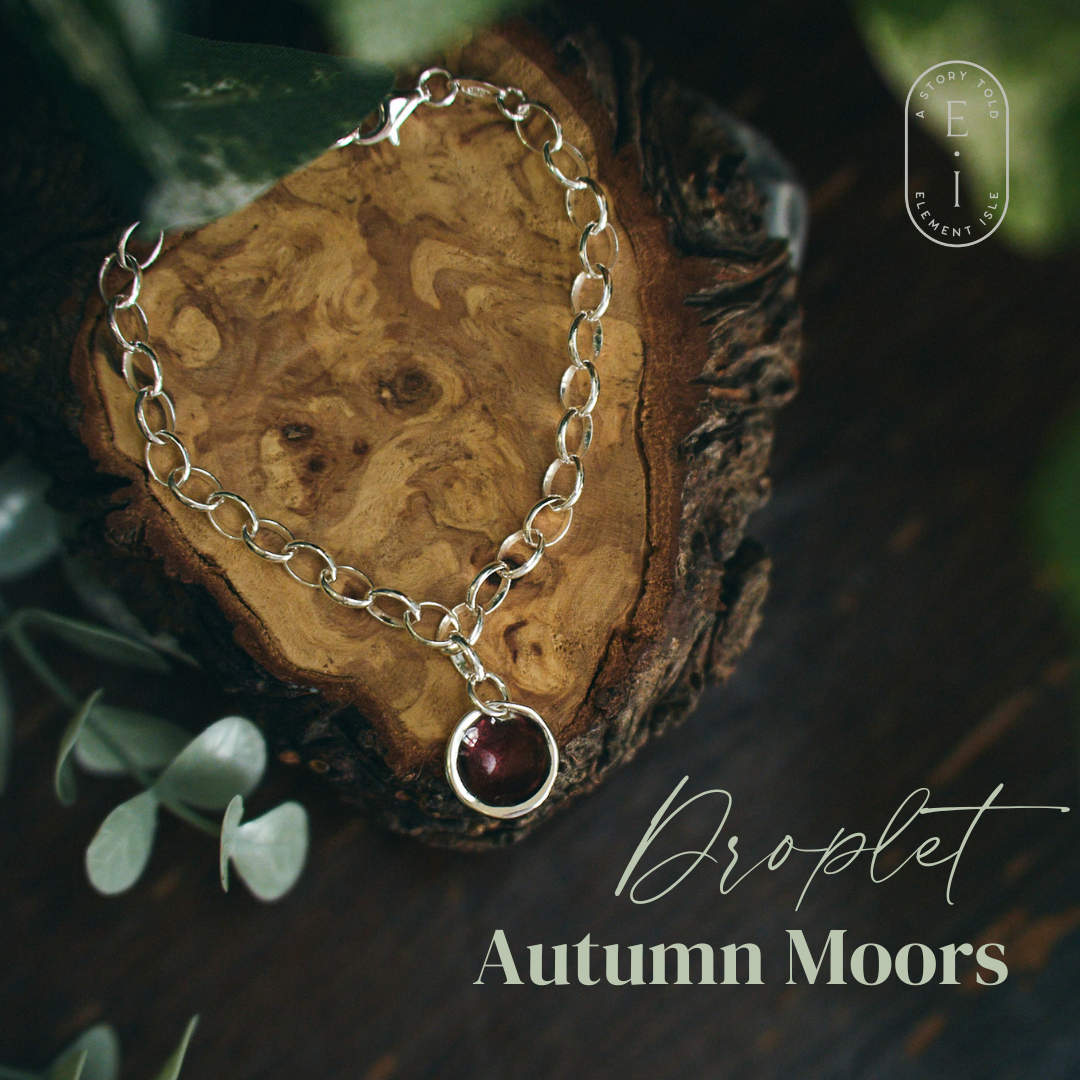 Enamel Droplet Charm Bracelet