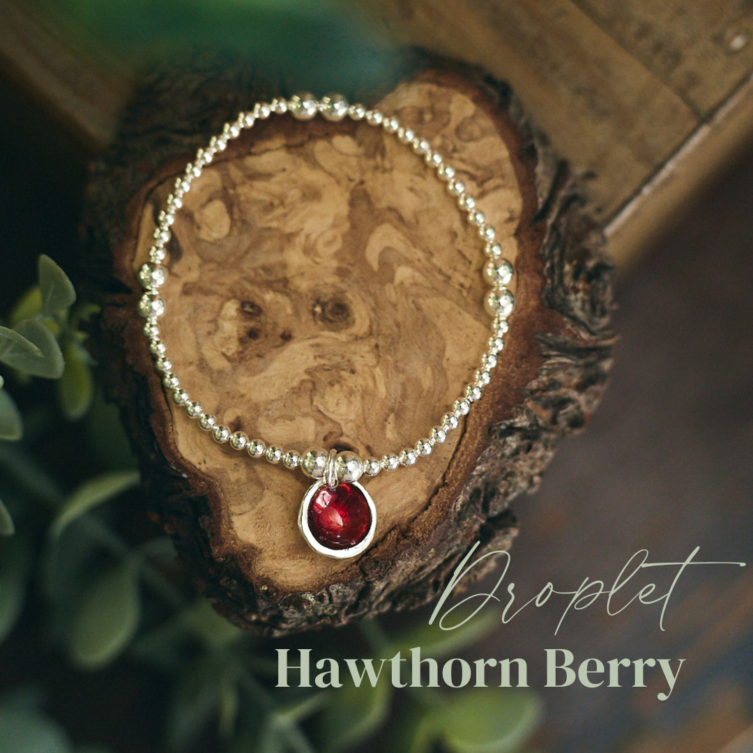 Enamel Droplet Charm Bracelet