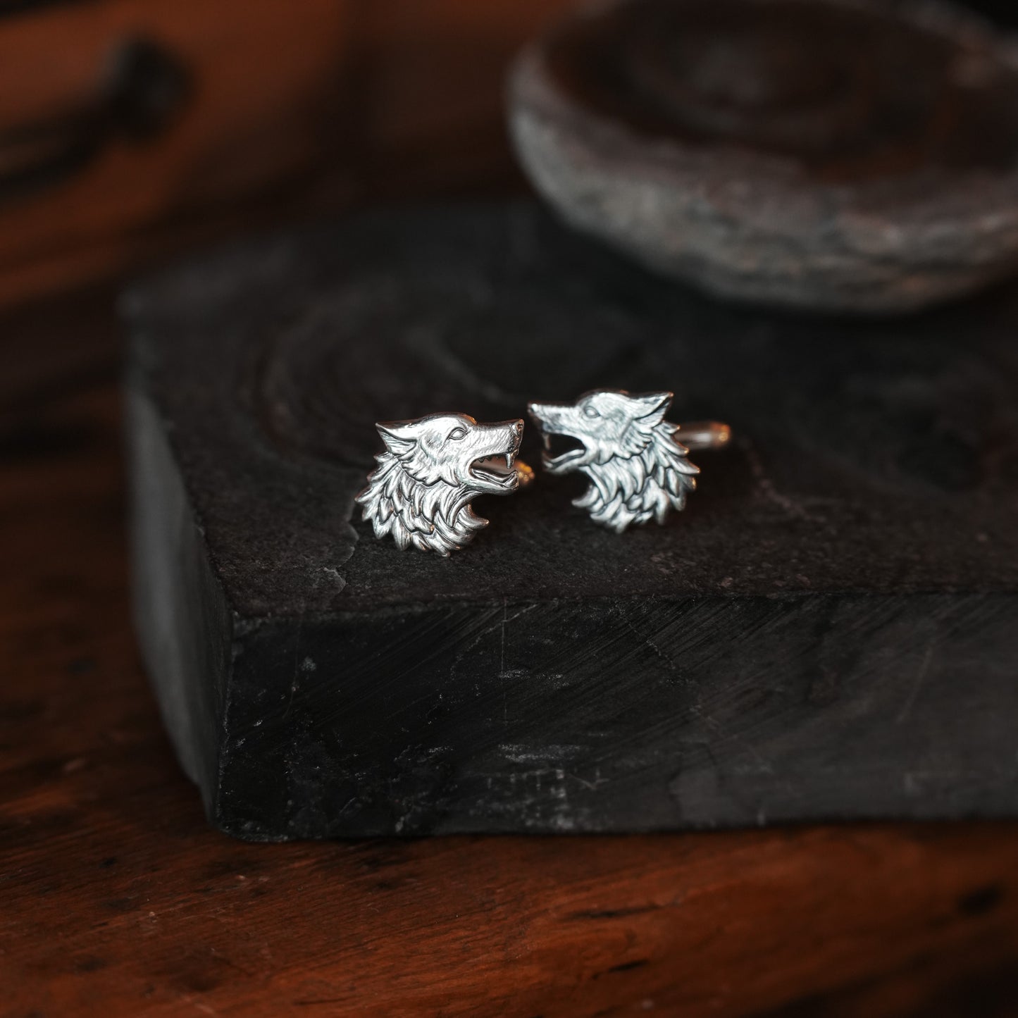 Moddey Dhoo Sterling Silver Cufflinks