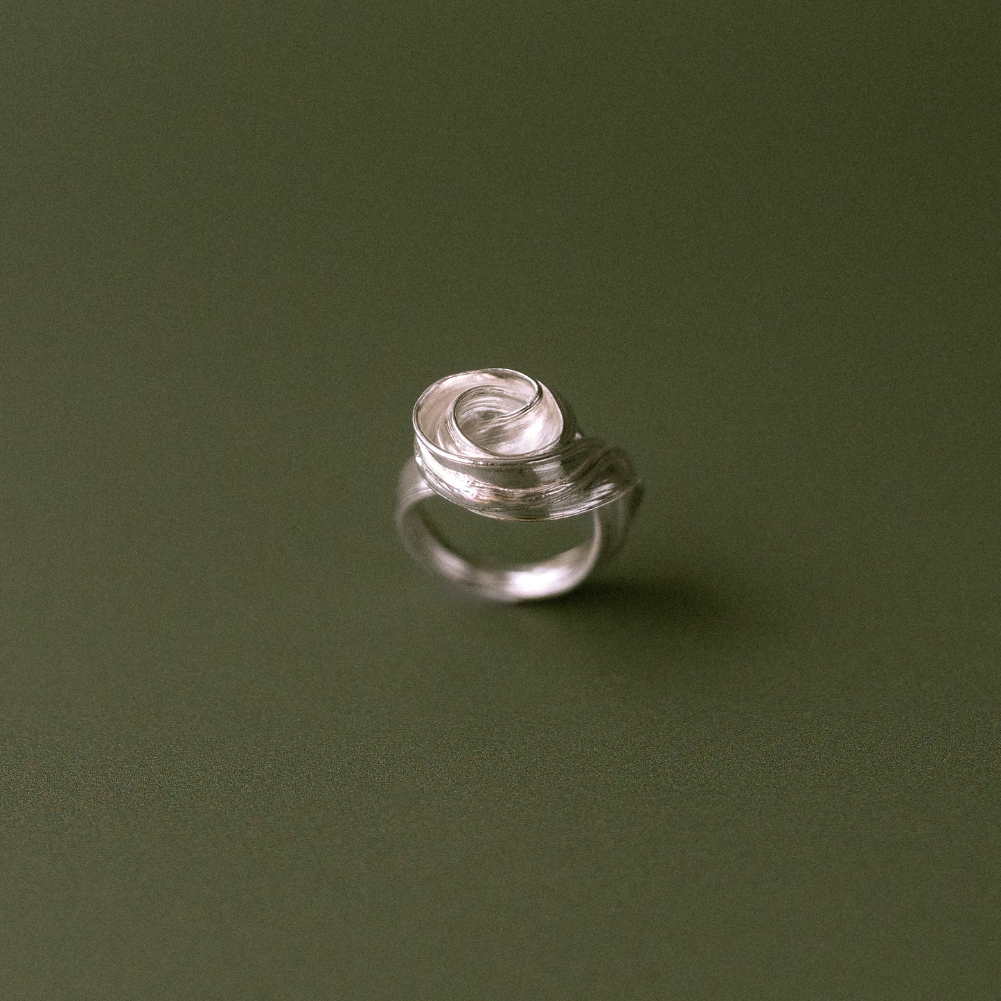 One of a kind Drift Sterling Silver Ring - Size M