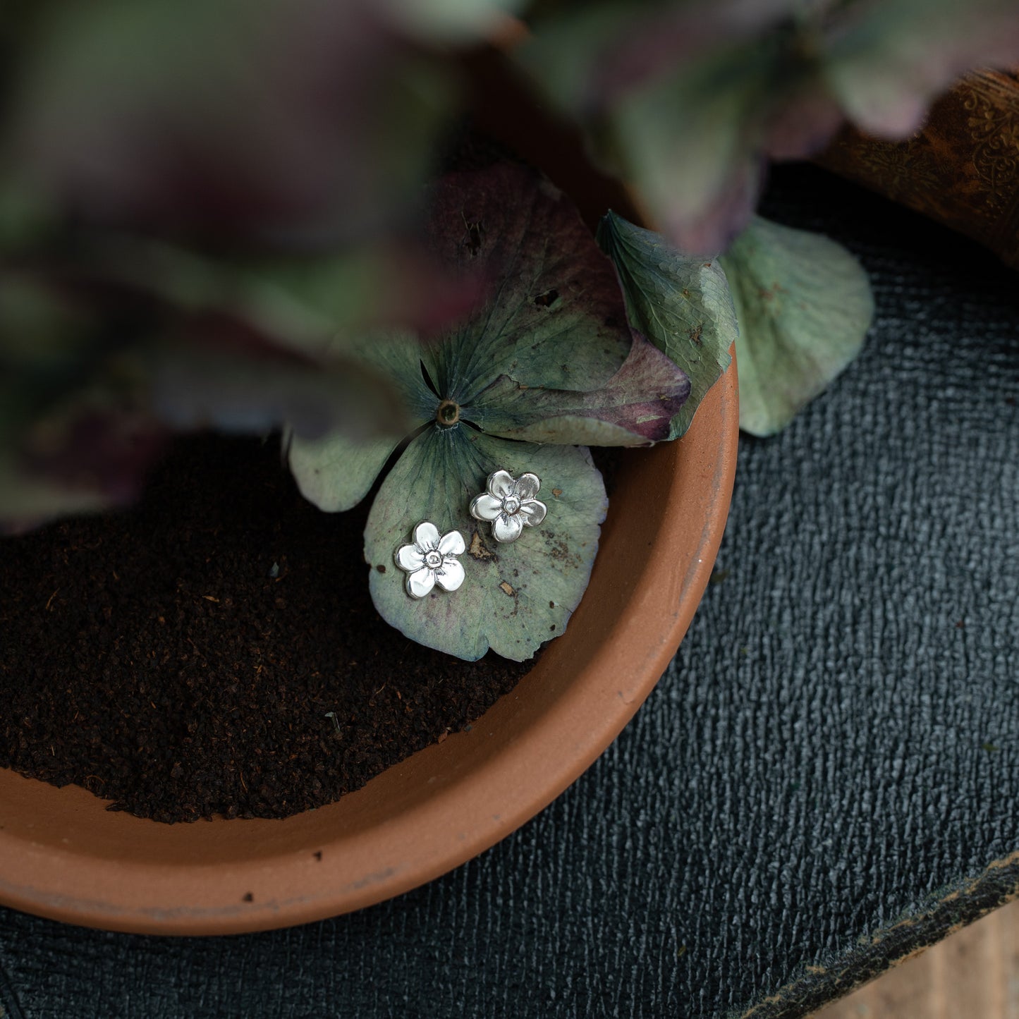 Forget Me Not Stud Earrings