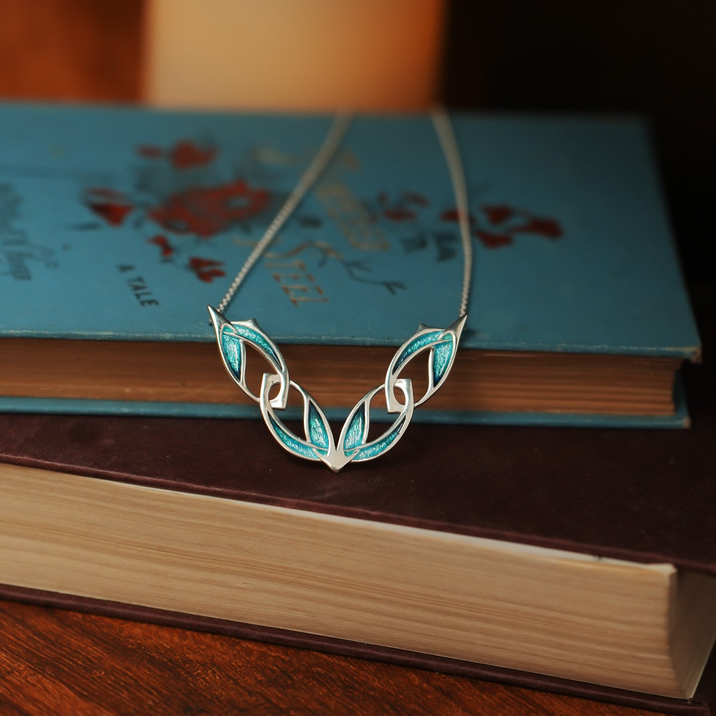 Tide - Archibald Knox Ulican Enamel Necklace