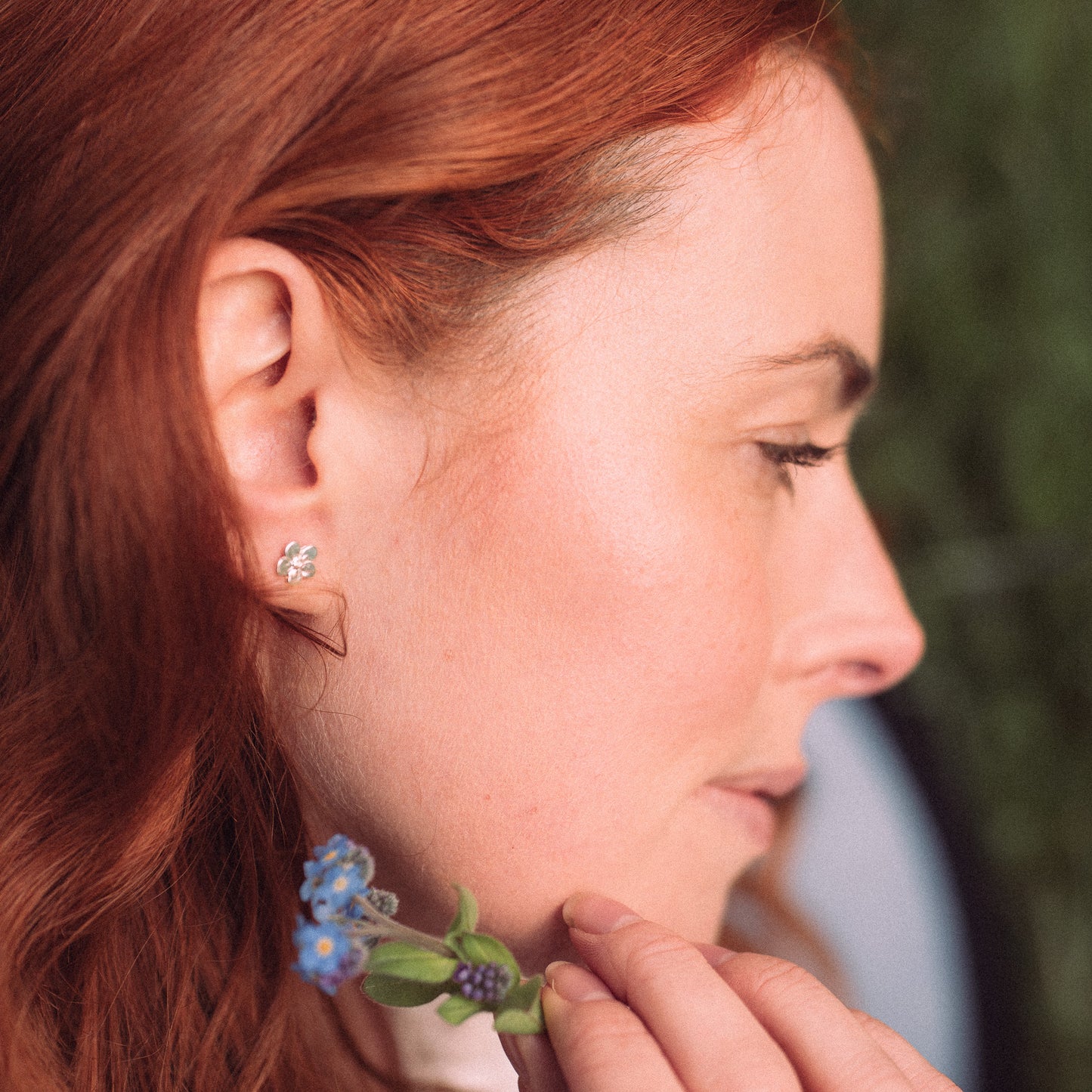 Forget Me Not Stud Earrings