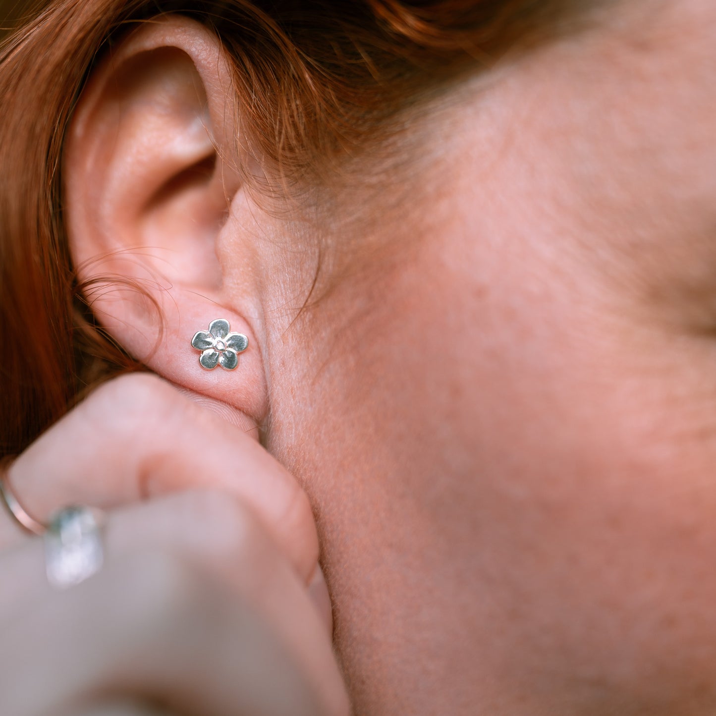 Forget Me Not Stud Earrings
