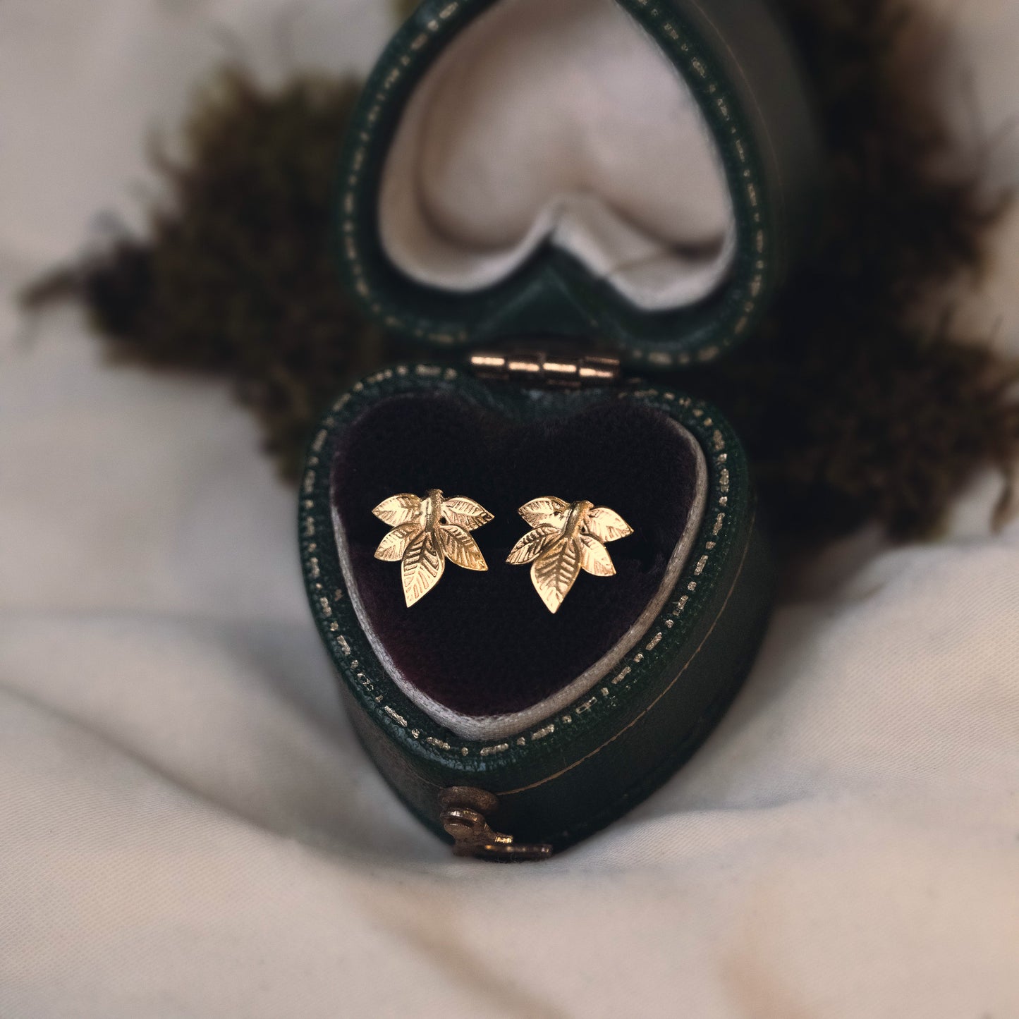 Gold Gaia Stud Earrings