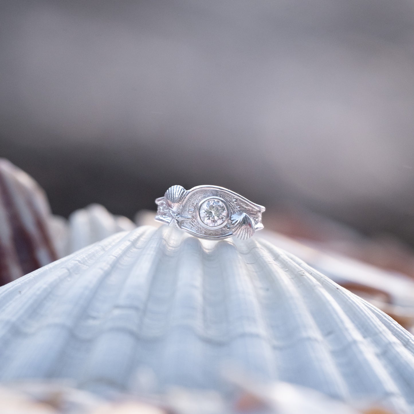 Sterling Silver Beachcomber Gemstone Ring