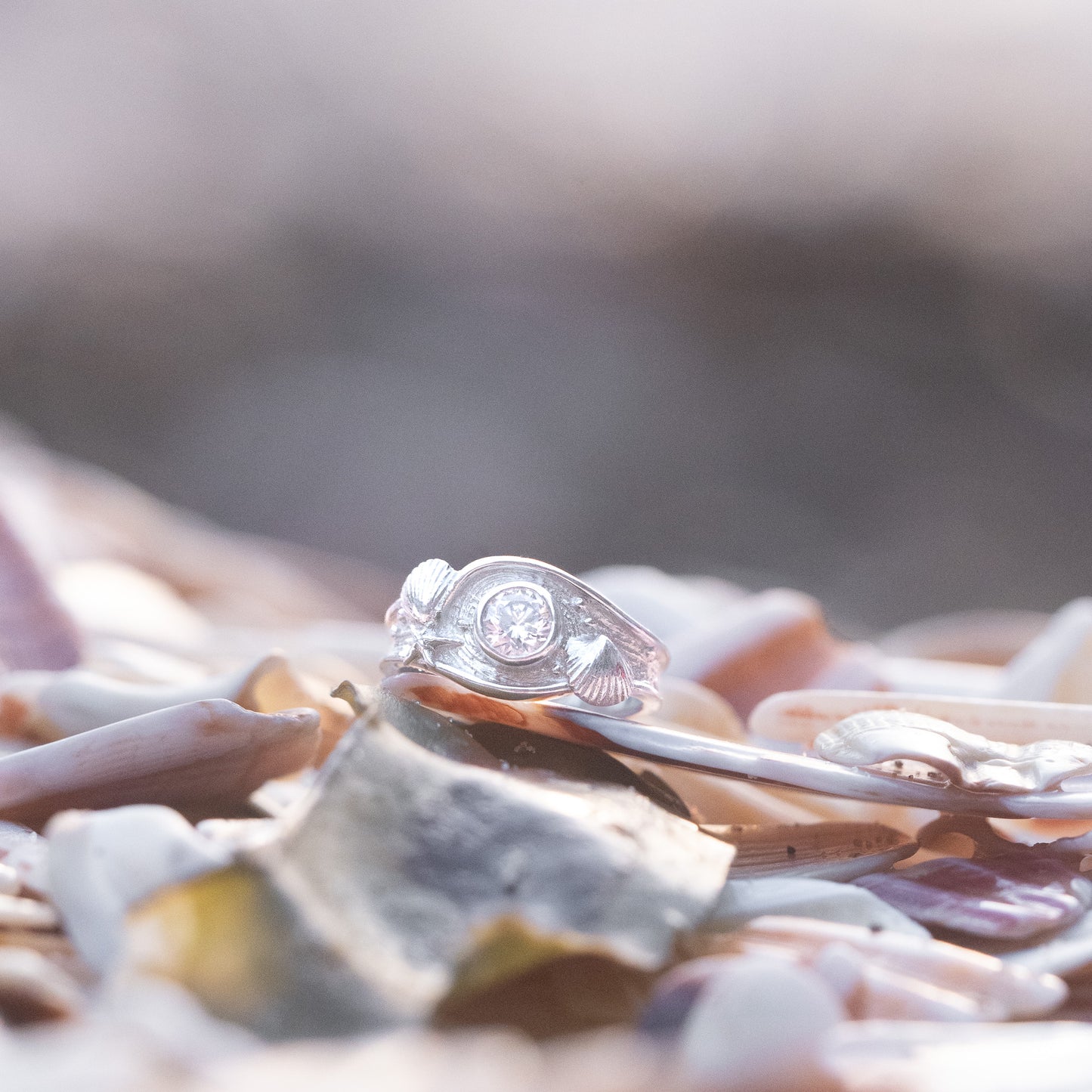 Sterling Silver Beachcomber Gemstone Ring