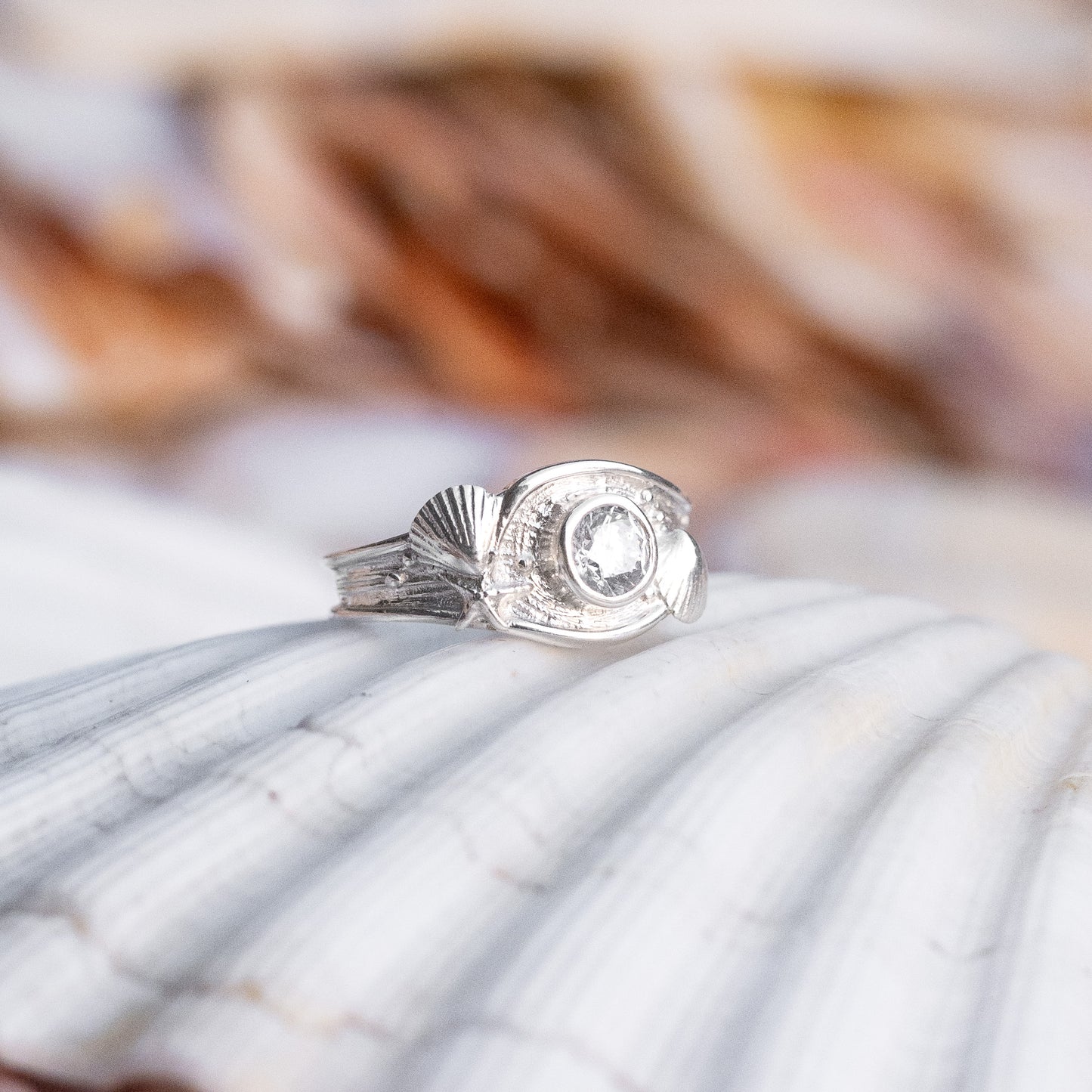 Sterling Silver Beachcomber Gemstone Ring