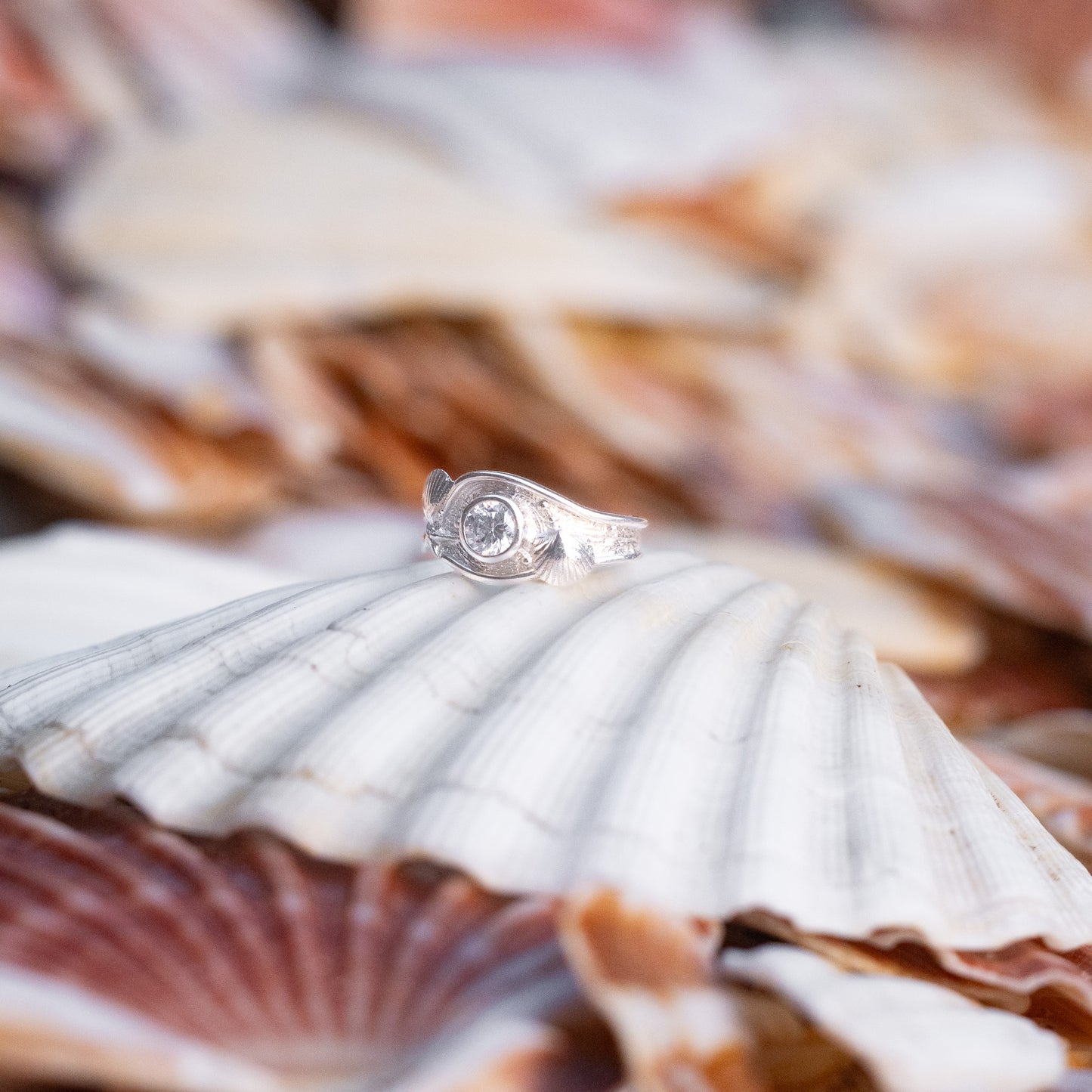 Sterling Silver Beachcomber Gemstone Ring