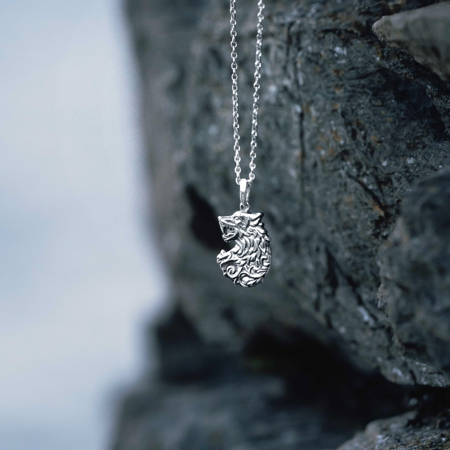 Moddey Dhoo Silver Pendant Necklace