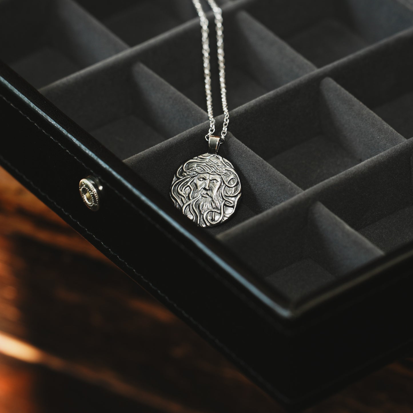 Manannan Sterling Silver Pendant Necklace