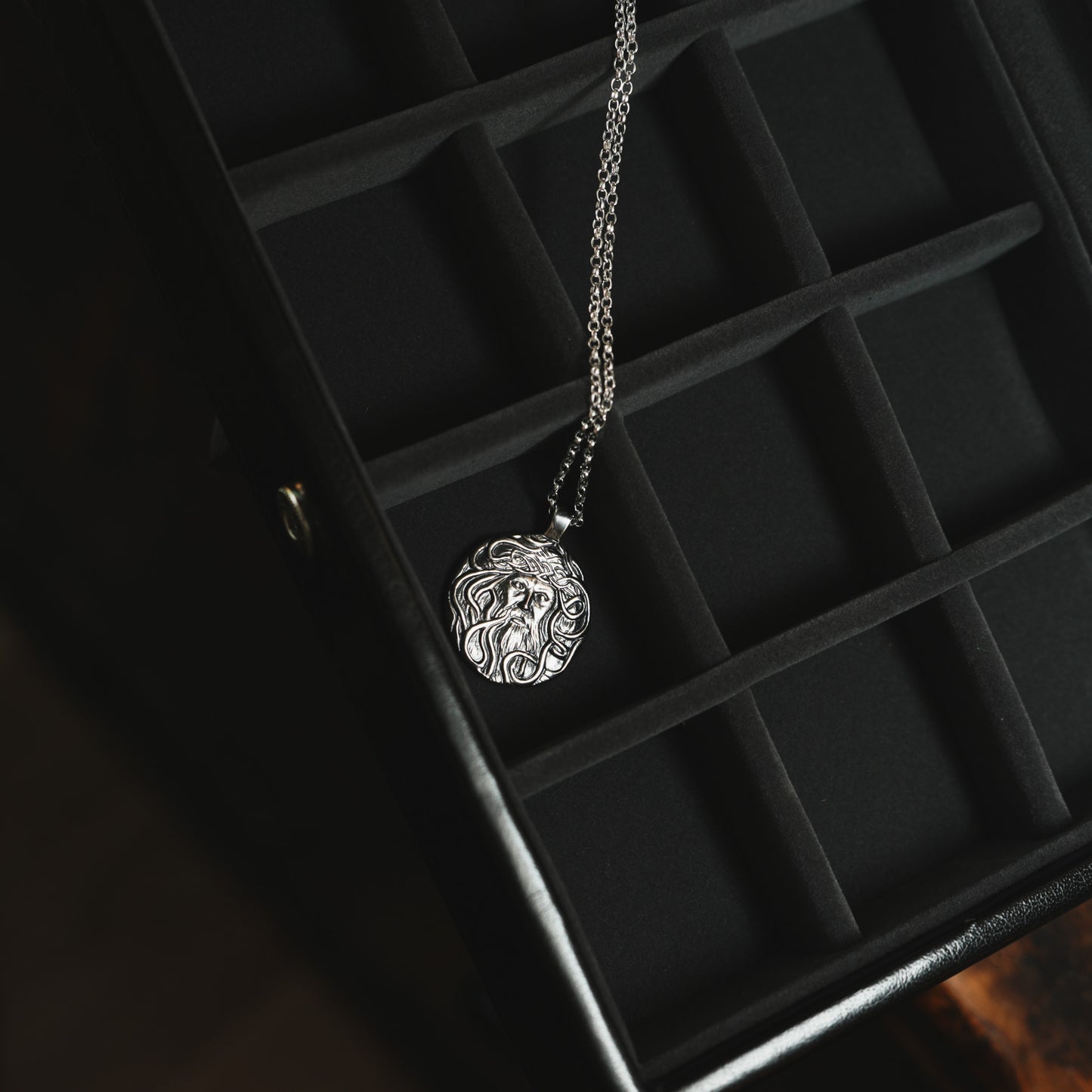 Manannan Sterling Silver Pendant Necklace
