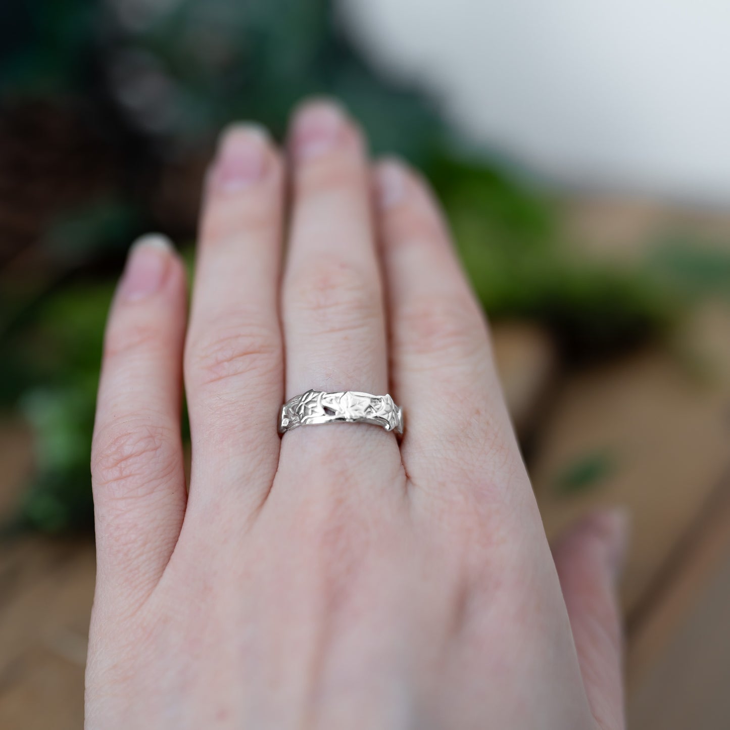 Ivy Vine Sterling Silver Ring