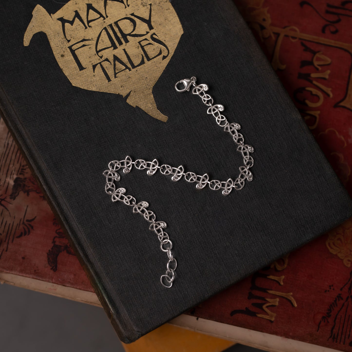 Sandulf's Silver Celtic Knot Work Bracelet