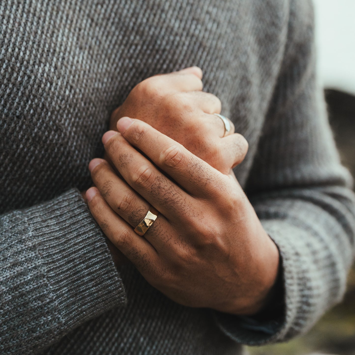 Gold Lithic Ring