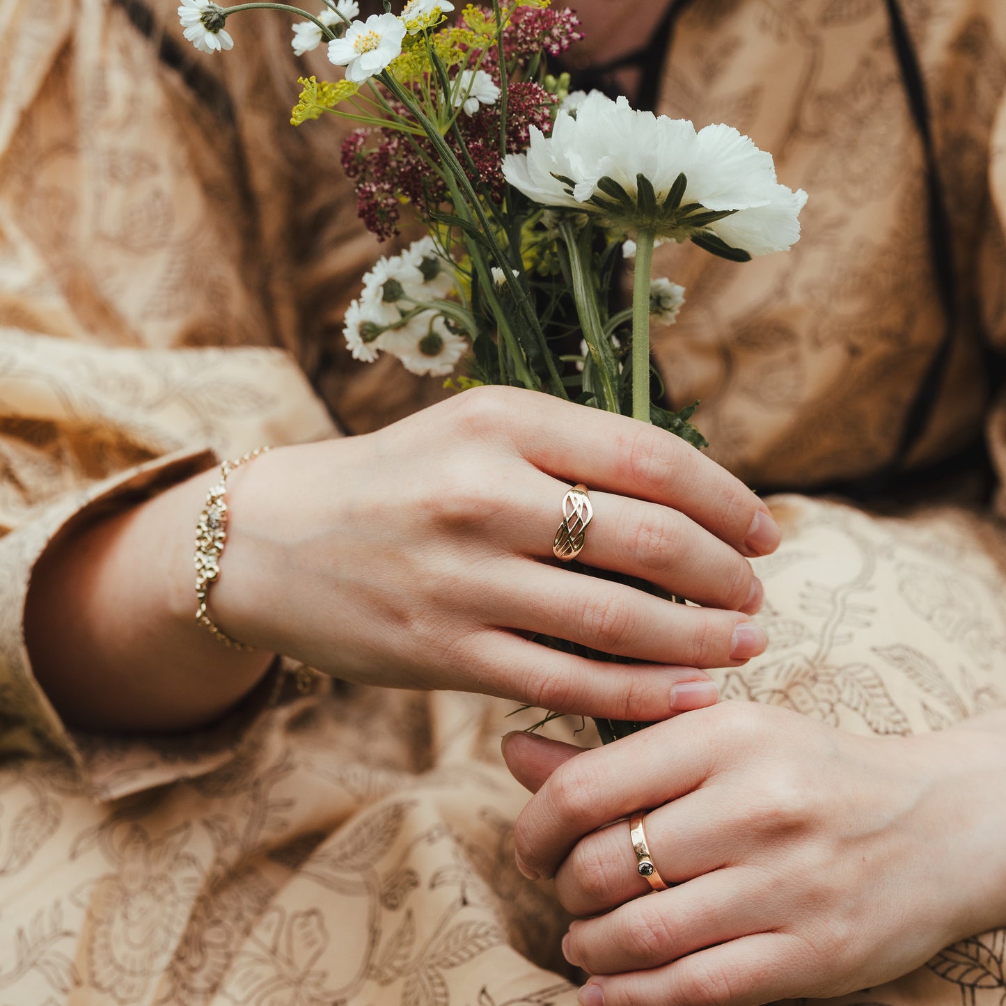 Celtic Gold Ring and other gold jewellery