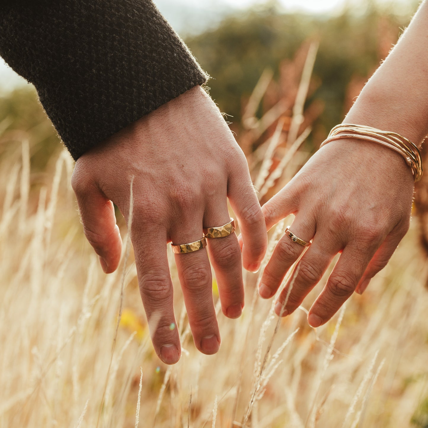 Gold Lithic Ring