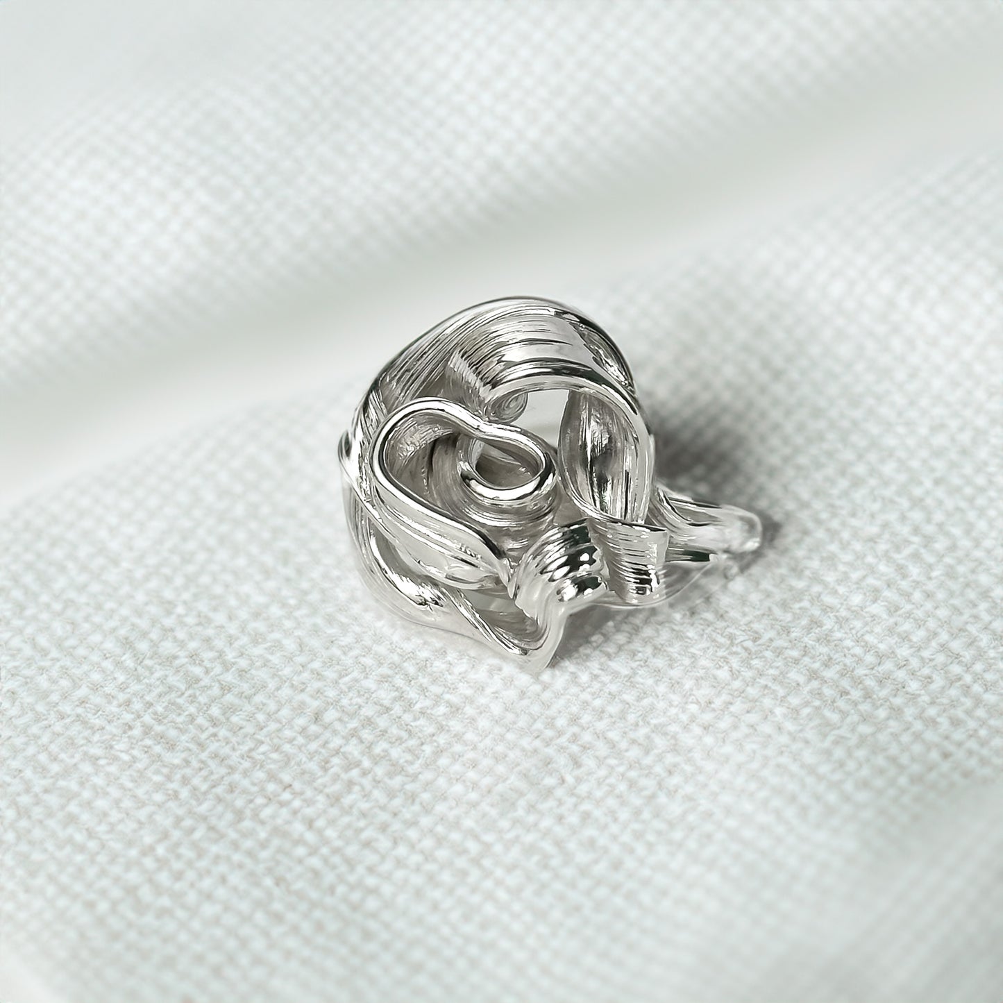 One of a kind Drift Sterling Silver Ring - Size O