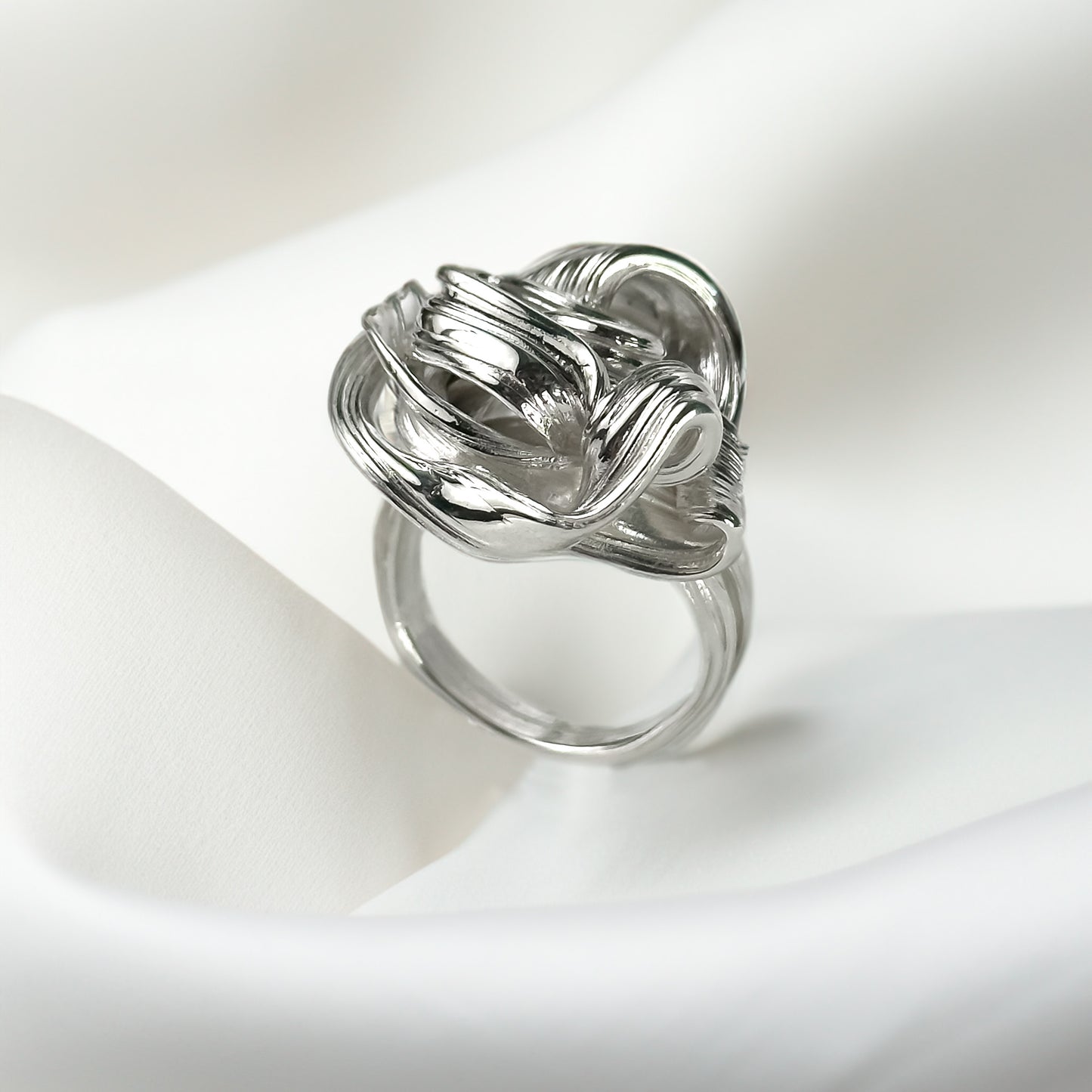 One of a kind Drift Sterling Silver Ring - Size O