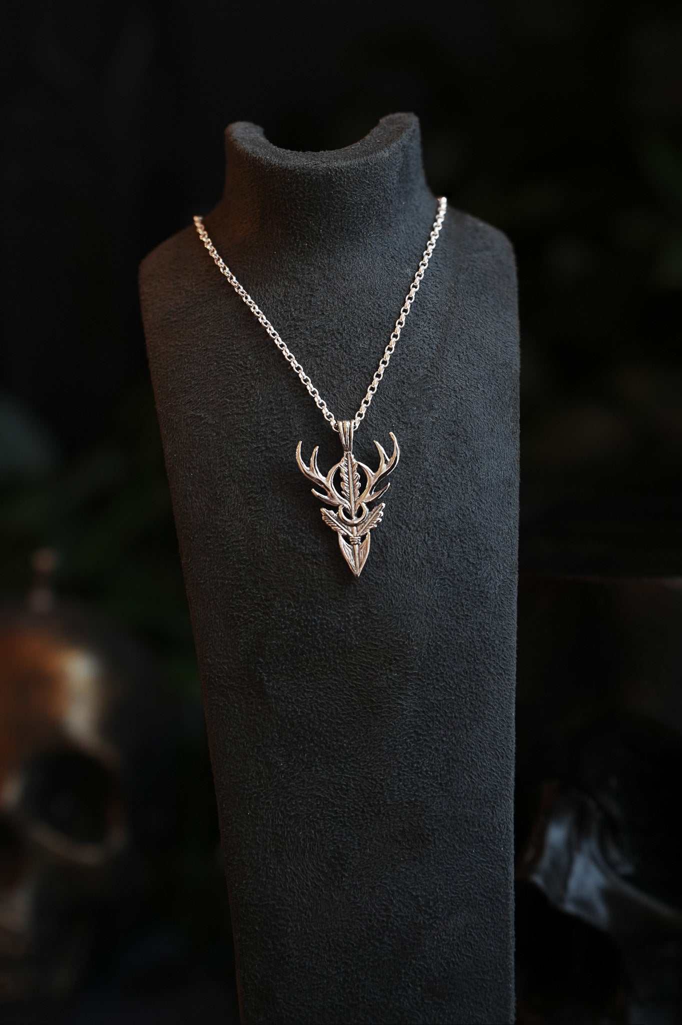 Artemis Sterling Silver Talisman Necklace