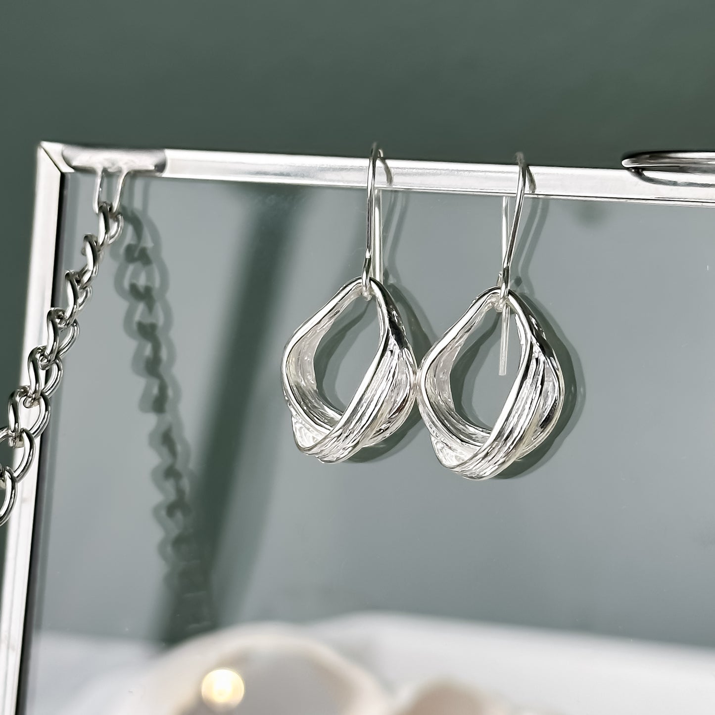 Drift Sterling Silver Dangle Earrings