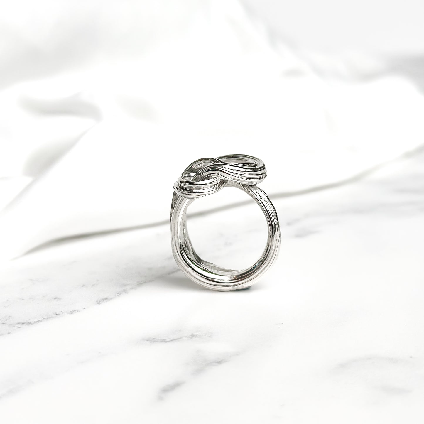One of a kind Drift Sterling Silver Ring - Size M