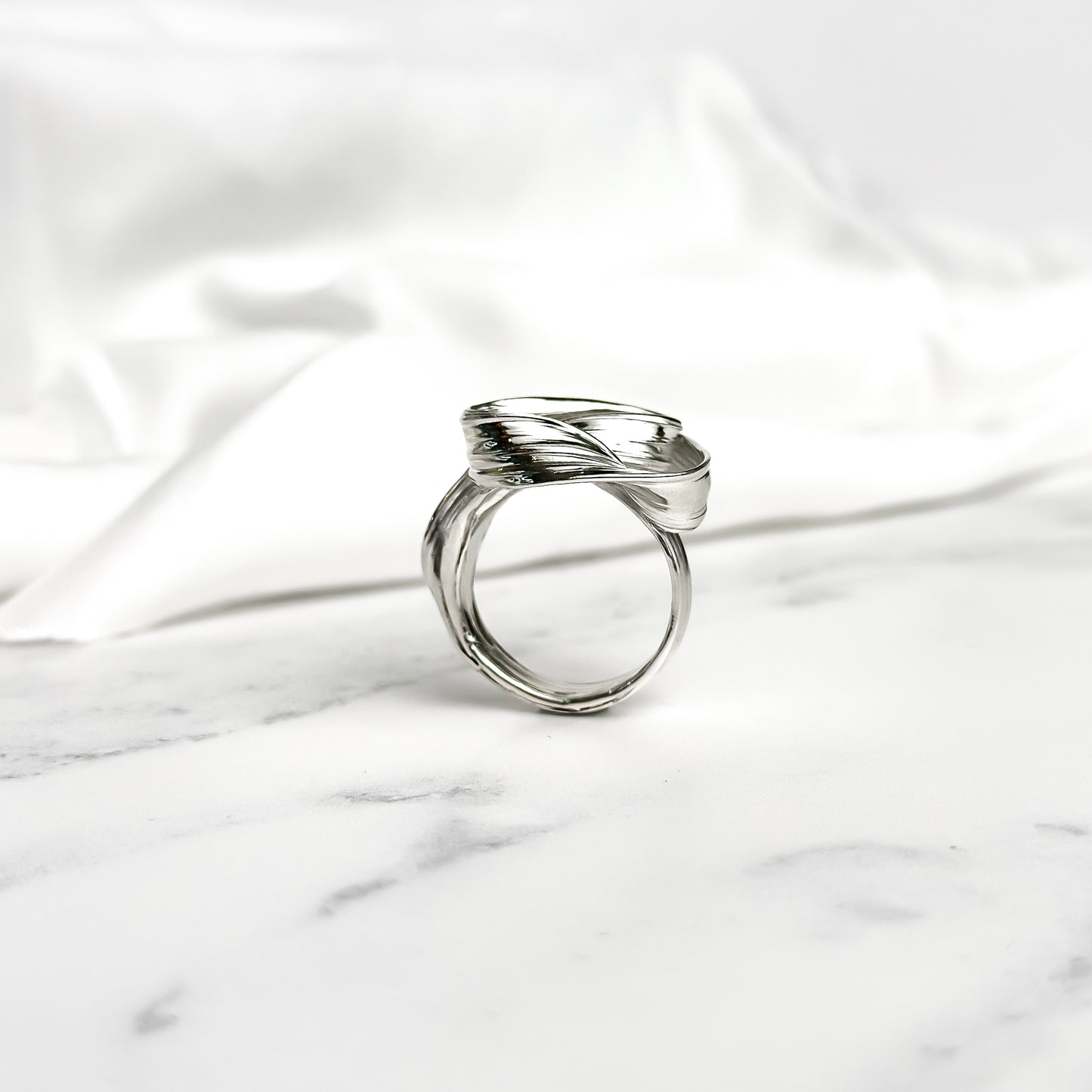One of a kind Drift Sterling Silver Ring - Size N