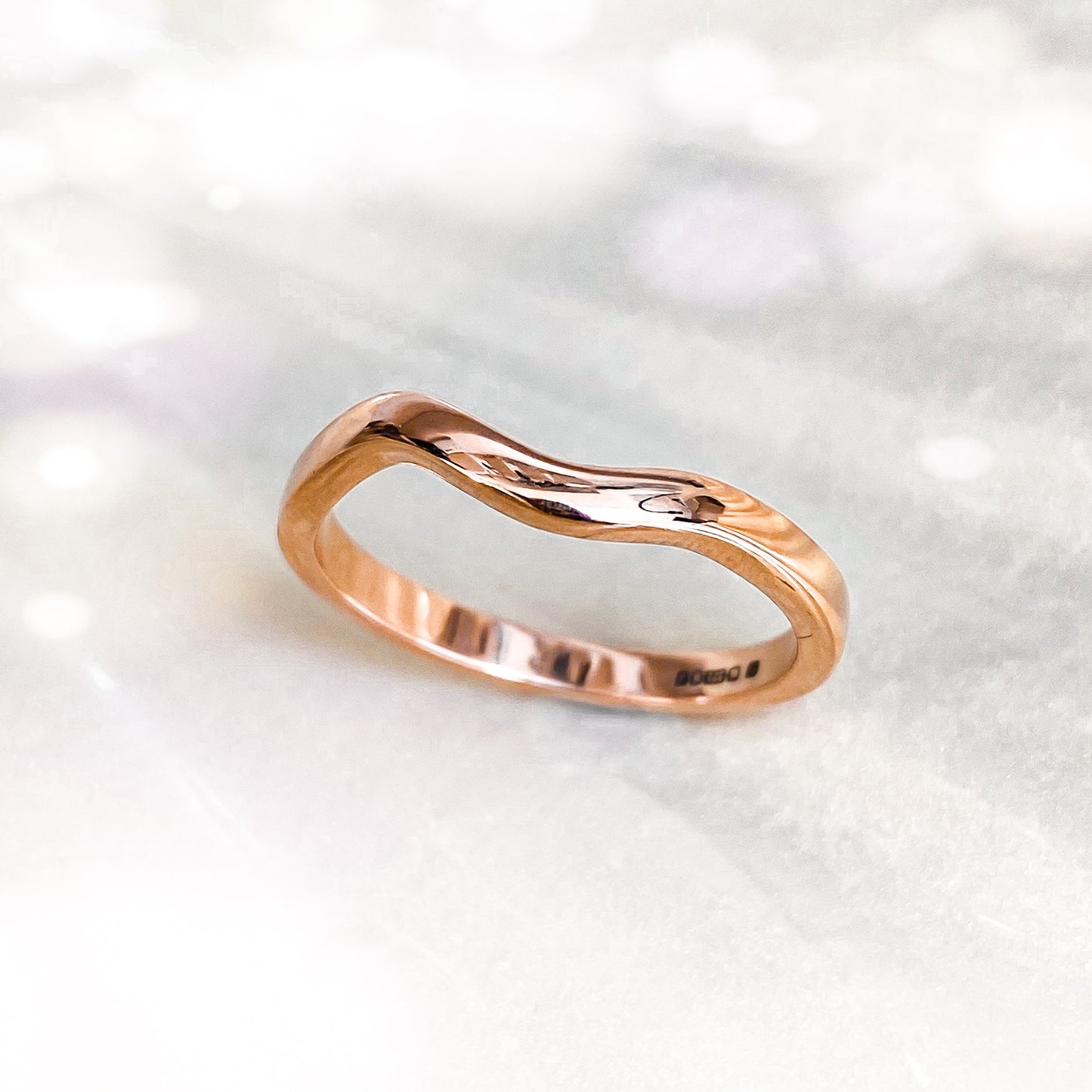 Gold Wave Ring