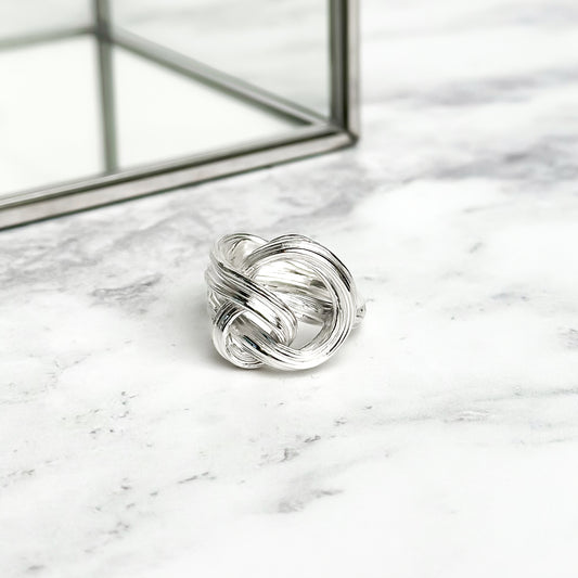 One of a kind Drift Sterling Silver Ring - Size M