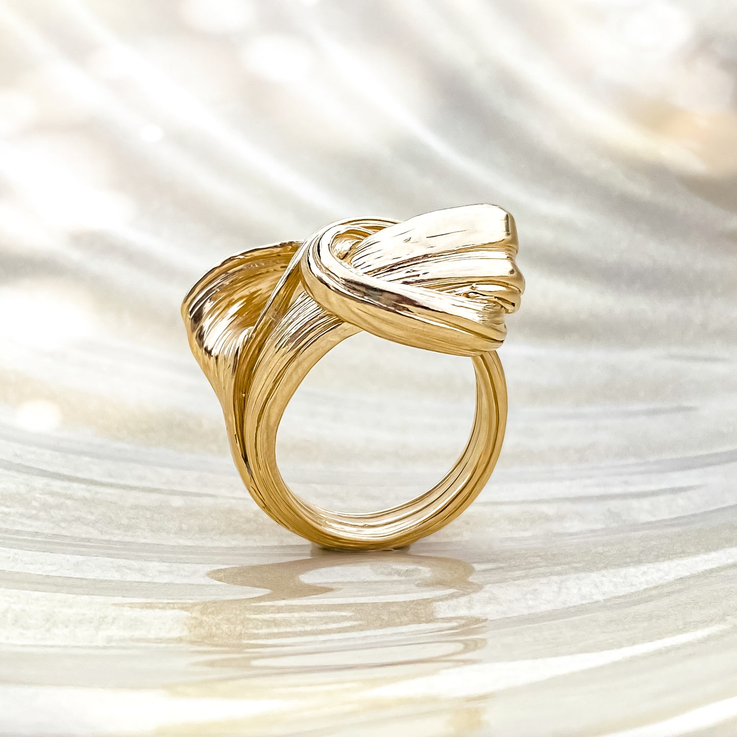 Gold Drift Ring - Size M