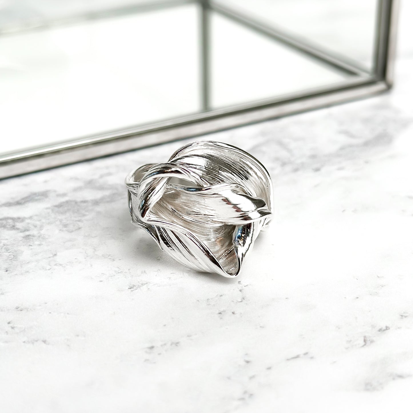 One of a Kind Drift Sterling Silver Ring - Size S