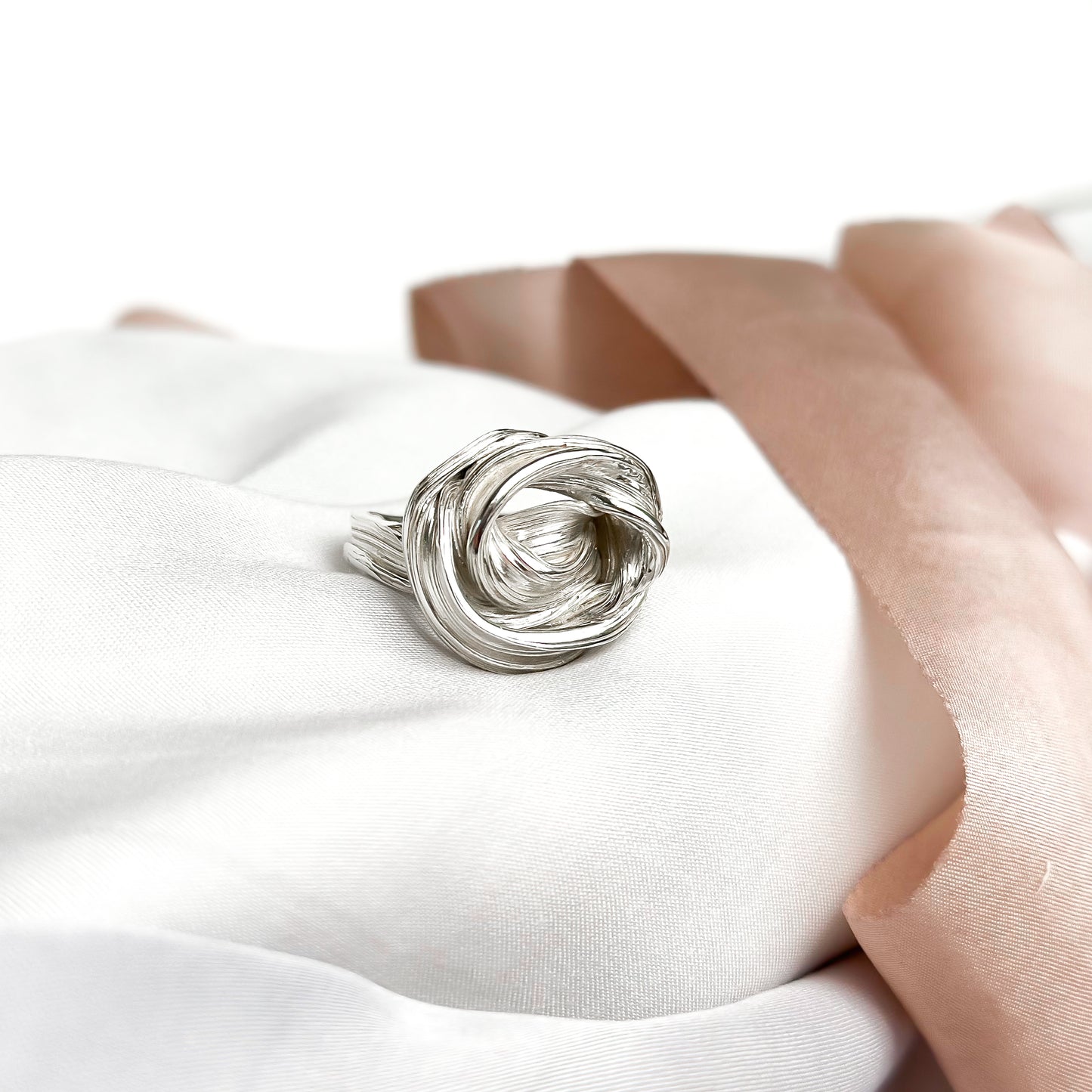 One of a kind Drift Sterling Silver Ring - Size M