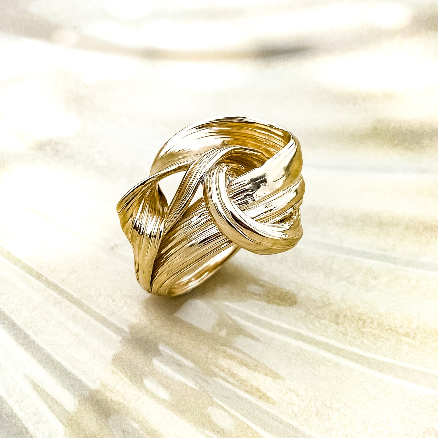 Gold Drift Ring - Size M