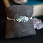 Aurora Enamelled Sterling Silver Bracelet