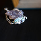 Aurora Enamelled Sterling Silver Bracelet