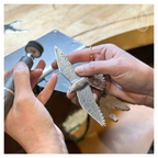 King Charles III Peregrine Falcon Brooch