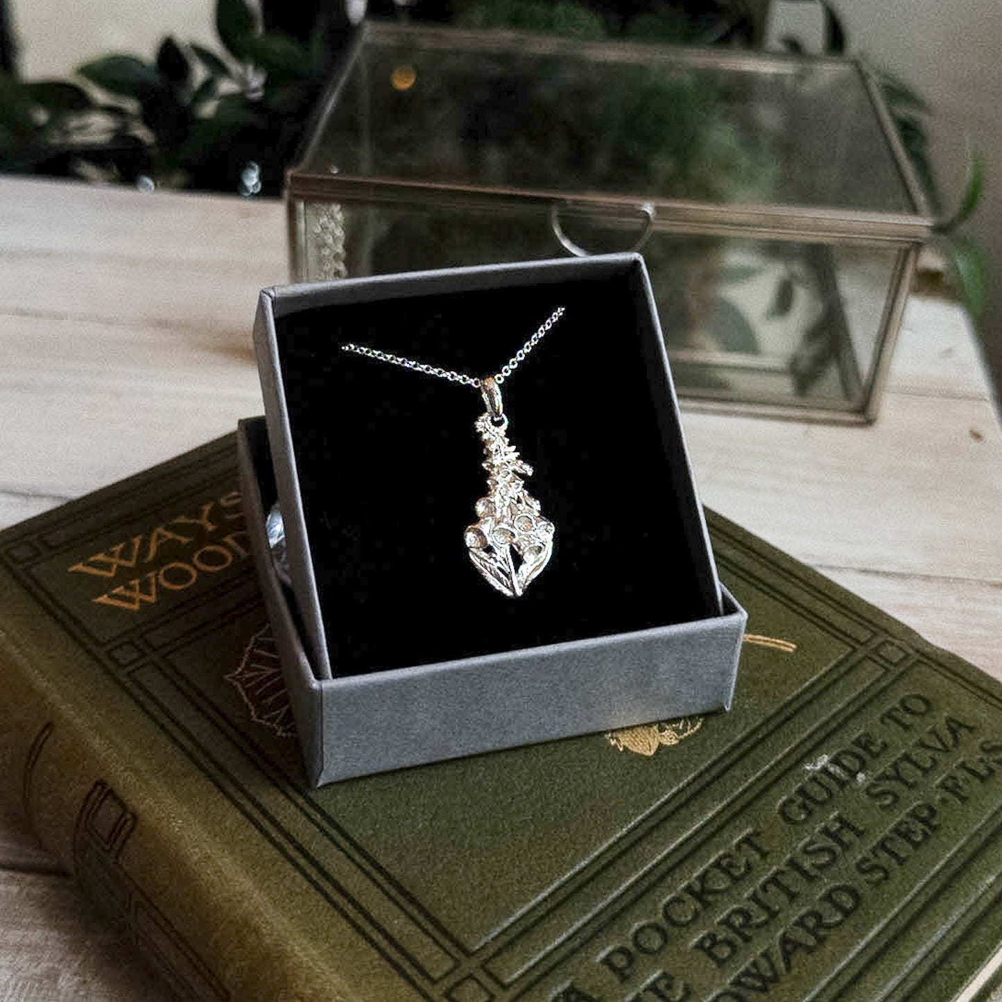 Foxglove Cluster Pendant Necklace - End of Line