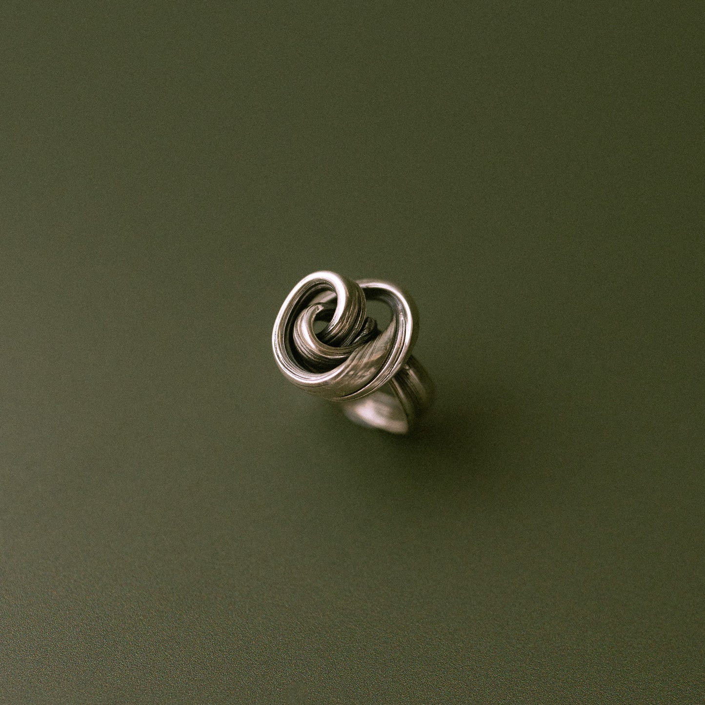 One of a kind Drift Sterling Silver Ring - Size L