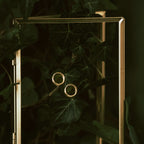 Gold Drift Stud Earrings