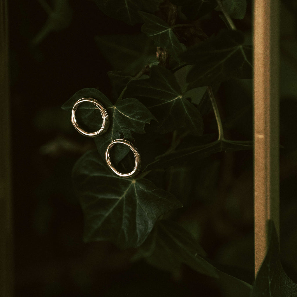 Gold Drift Stud Earrings