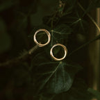 Gold Drift Stud Earrings