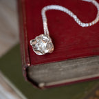 Blossoming Rose Sterling Silver One of a kind Necklace No.6