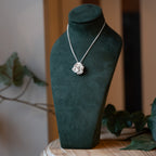 Blossoming Rose Sterling Silver One of a kind Necklace No. 2