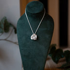 Blossoming Rose Sterling Silver One of a kind Necklace No. 1
