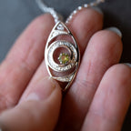 Sight Matters Charity Anniversary Fundraiser Silver Gemstone Necklace *Limited Edition*