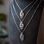 Sight Matters Charity Anniversary Fundraiser Silver Gemstone Necklace *Limited Edition*