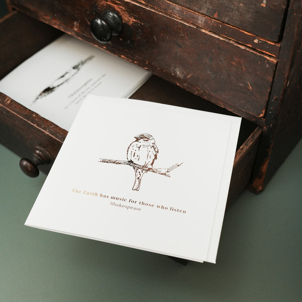 Island Inspired Foiled Greetings Cards