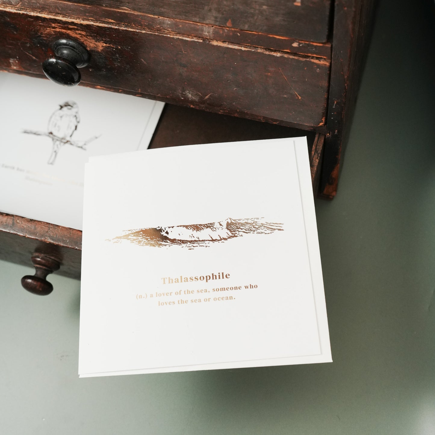 Island Inspired Foiled Greetings Cards