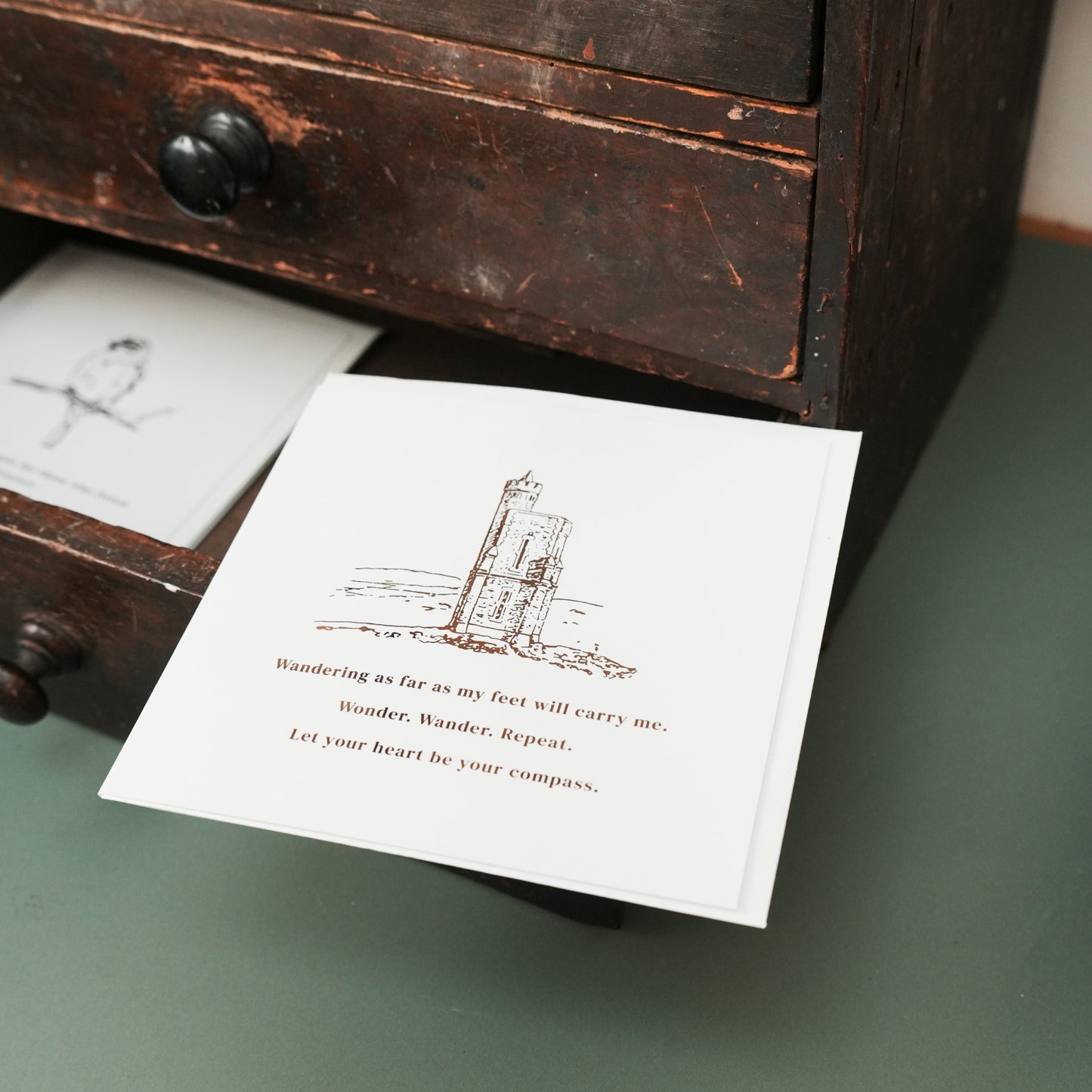 Island Inspired Foiled Greetings Cards
