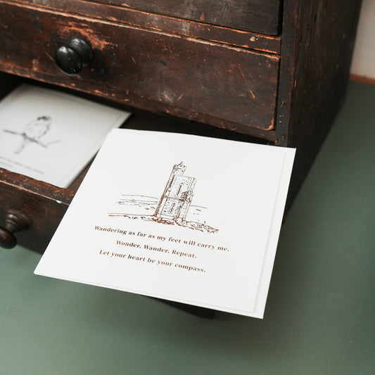 Island Inspired Foiled Greetings Cards